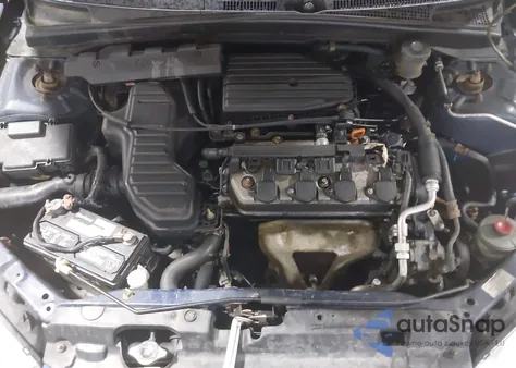 2005 Honda Civic Lx из США, поврежденный, VIN 2HGES16585H534585